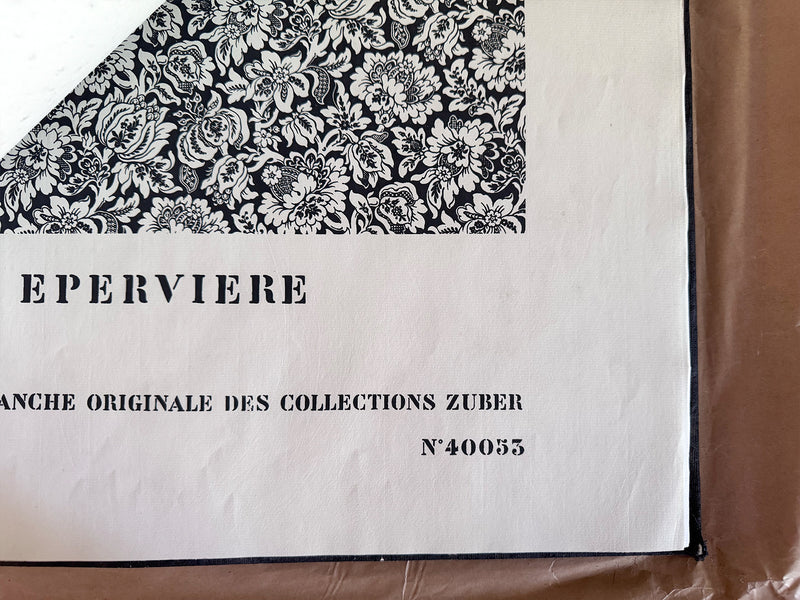 A Vintage Zuber Hand Block Printed Sample Book