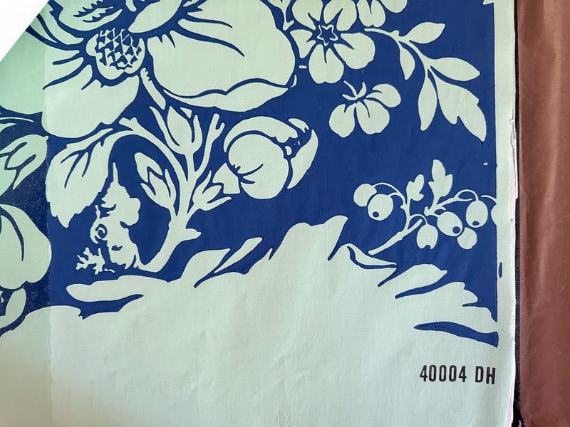 A Vintage Zuber Hand Block Printed Sample Book
