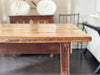 An Arts and Crafts Oak Trestle Table of Superb Design