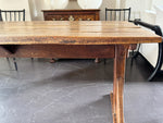 An Arts and Crafts Oak Trestle Table of Superb Design