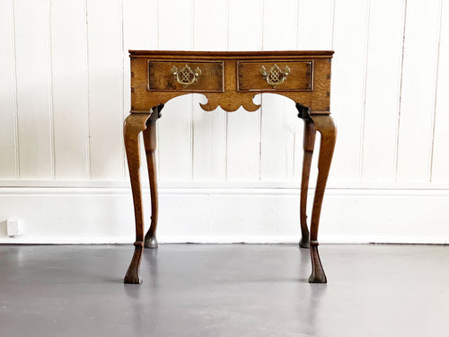 A Very Fine Queen Anne Silver Table