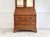 A Fine George II English Burr Walnut Bureau Bookcase