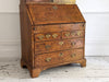 A Fine George II English Burr Walnut Bureau Bookcase
