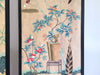 A Pair of Late 19th C Japanese Hand-Painted Panels