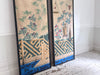 A Pair of Late 19th C Japanese Hand-Painted Panels