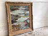 A 1960's Blue Tone Mix Media Artwork by Jean-Pierre Villeneuve in Montparnasse Frame