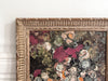 A 1960's Oil on Board Abstract Floral Still-Life by Jean-Pierre Villeneuve