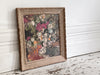 A 1960's Oil on Board Abstract Floral Still-Life by Jean-Pierre Villeneuve