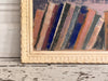 A 1960's Pastel on Paper by Jean-Pierre Villeneuve in Vintage Montparnasse Frame