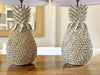 A Pair of Very Large Ceramic Pineapple Lights