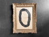 A Large Lucy Naughton Original Abstract Artwork in Antique Frame July 2025 XIV