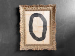 A Large Lucy Naughton Original Abstract Artwork in Antique Frame July 2025 XIV