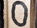 A Large Lucy Naughton Original Abstract Artwork in Antique Frame July 2025 XIV