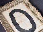 A Large Lucy Naughton Original Abstract Artwork in Antique Frame July 2025 XIV