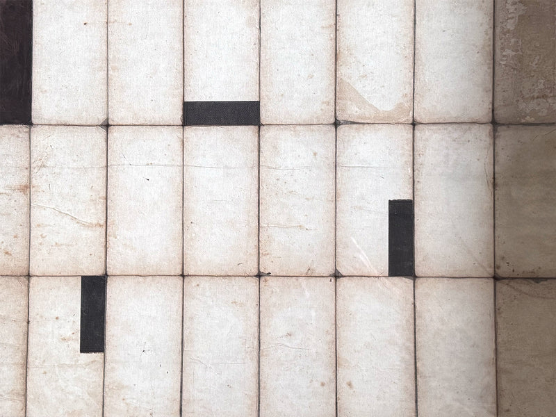 An Original Abstract College on Map by Lucy Naughton