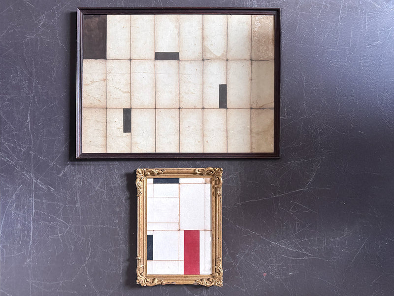 A Lucy Naughton Original Artwork in Antique Giltwood Frame 