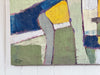 A 1970's Abstract Oil on Canvas Artwork