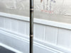A 1950's French Faux Bamboo Standing Lamp on Brass Tripod Legs