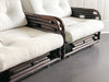 A Pair of Large Sculptural 1970's Italian Bentwood Armchairs