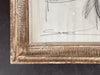 A 1950's Italian Pencil Life Drawing in Montparnasse Frame