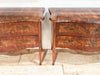 A Pair of 18th C Modina King Wood & Olive Wood Two Drawer Commodes