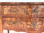 A Pair of 18th C Modina King Wood & Olive Wood Two Drawer Commodes