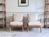 A Pair of 1970's French Bamboo Armchairs