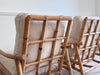 A Pair of 1970's French Bamboo Armchairs