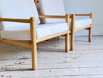 A Pair of 1970's Italian Lounge Armchairs