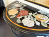 A Pair of Late 19th C Ashford Marble Pietra Dura Console Tables