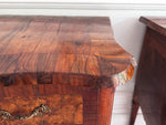 A Pair of 18th C Modina King Wood & Olive Wood Two Drawer Commodes