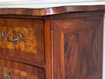 A Pair of 18th C Modina King Wood & Olive Wood Two Drawer Commodes