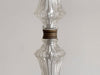 A Pair of 1950's French Glass & Brass Standing Lamps