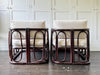 A Pair of 1970's Italian Bentwood Armchairs