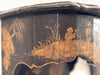 A Pair of 19th C Venetian Chinoiserie Lacquered Wall Mounts with Drawer