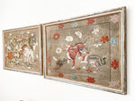 A Pair 18th Century Chinese Paintings on Paper