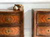 A Pair of 18th Century Italian 'Petite Commodes' or Bedside Tables
