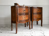 A Pair of 18th Century Italian 'Petite Commodes' or Bedside Tables
