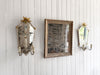 A Large Pair of Late 19th C Venetian Murano Mirror Appliques