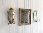 A Large Pair of Late 19th C Venetian Murano Mirror Appliques