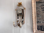 A Large Pair of Late 19th C Venetian Murano Mirror Appliques