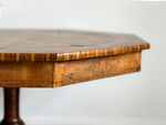 A Pair of 19th C Sorrento Parquetry Occasional Tables