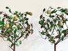 A Pair of Large 1930's Italian Polychrome Tole Lemon Trees