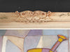A Large Oil on Board Abstract Still Life by Alfréd Réth in Montparnasse Frame