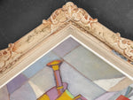 A Large Oil on Board Abstract Still Life by Alfréd Réth in Montparnasse Frame