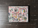 A 1960's Abstract Oil on Canvas by Patrick Bouchon