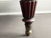 A Regency Ottoman with Beautifully Shaped Carved Mahogany Legs
