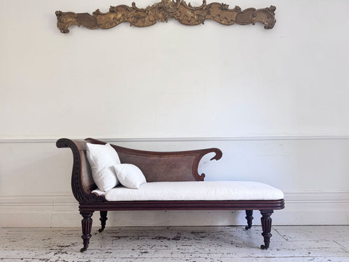 A Waring & Gillows Mahogany 19th C Daybed