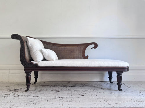 A Waring & Gillows Mahogany 19th C Daybed