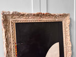 An Acrylic on Vintage Board by Russell Baker in Montparnasse Frame
